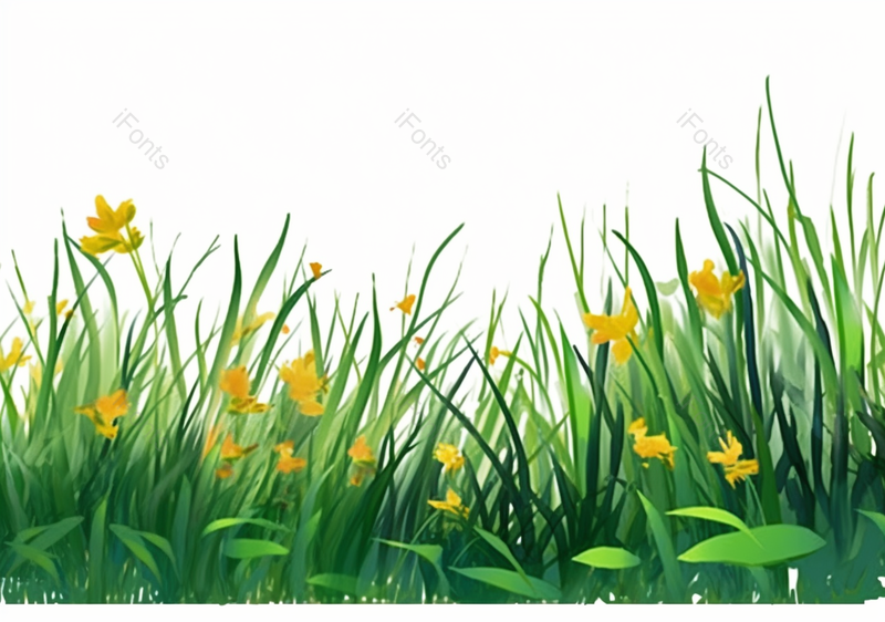 户外夏天绿色草地植物背景元素插画手绘,插画/手绘图,插画/手绘图库,插画/手绘图下载,插画/手绘